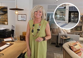 Kathleen Van Oorschot, propietaria de la tienda de decoración 'Flandes'.