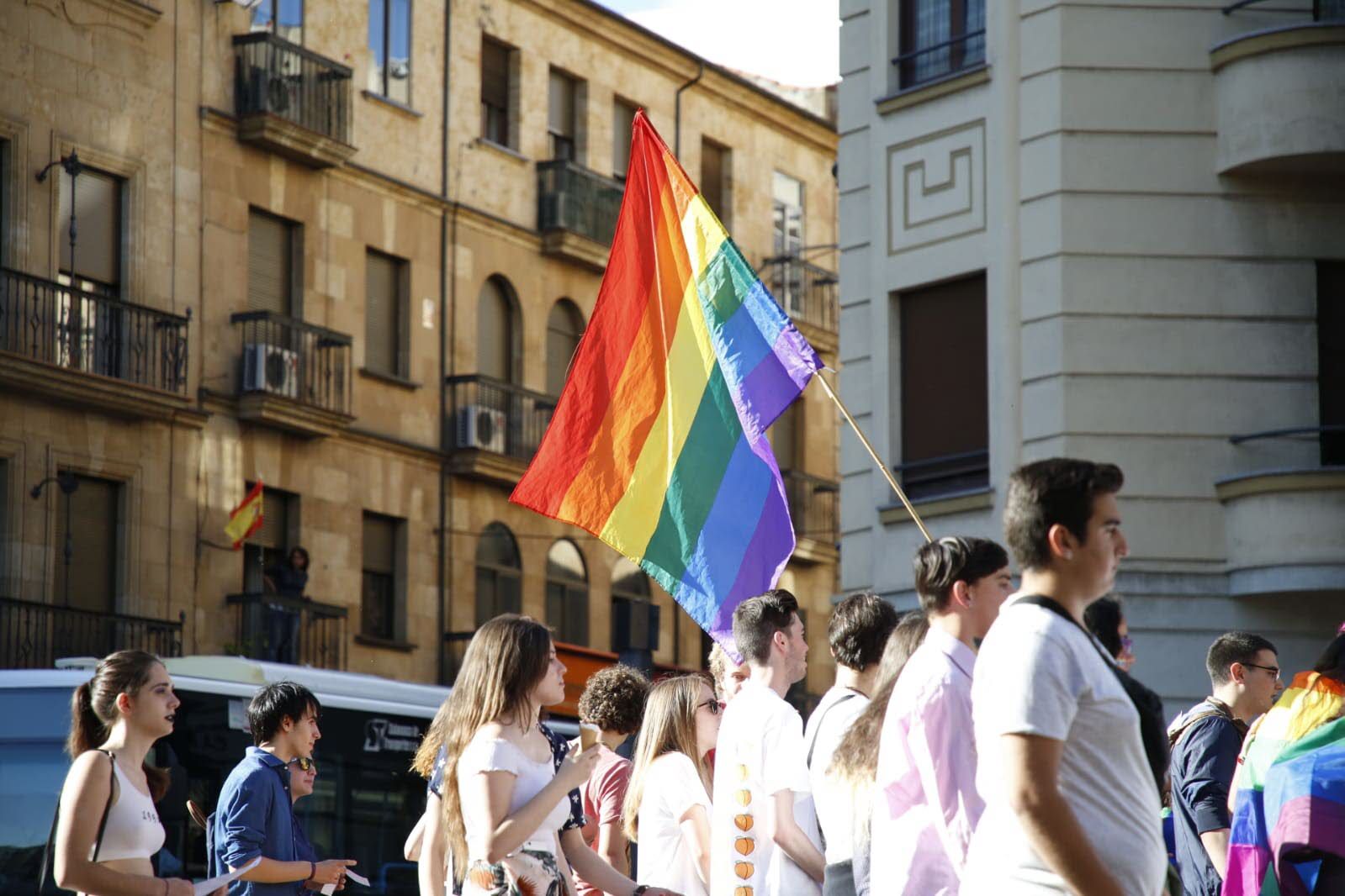 Marcha del Orgullo LGTB+ en Salamanca en una imagen de archivo