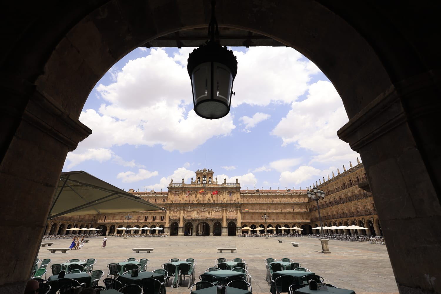 Las secuelas de la ola de calor en Salamanca, en imágenes
