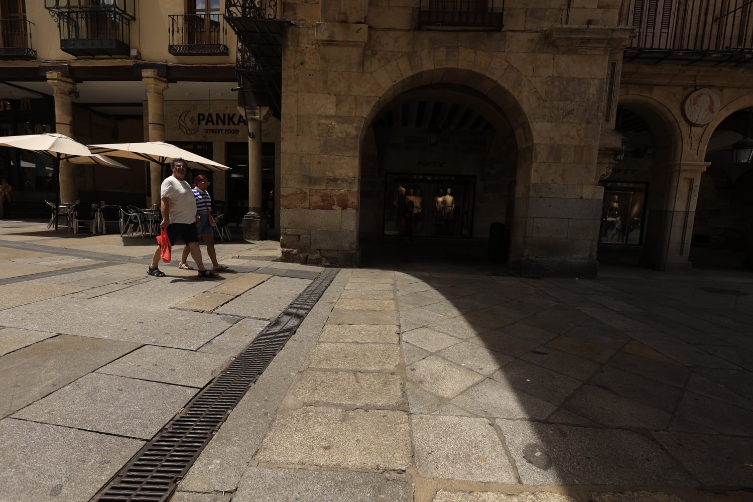 Las secuelas de la ola de calor en Salamanca, en imágenes