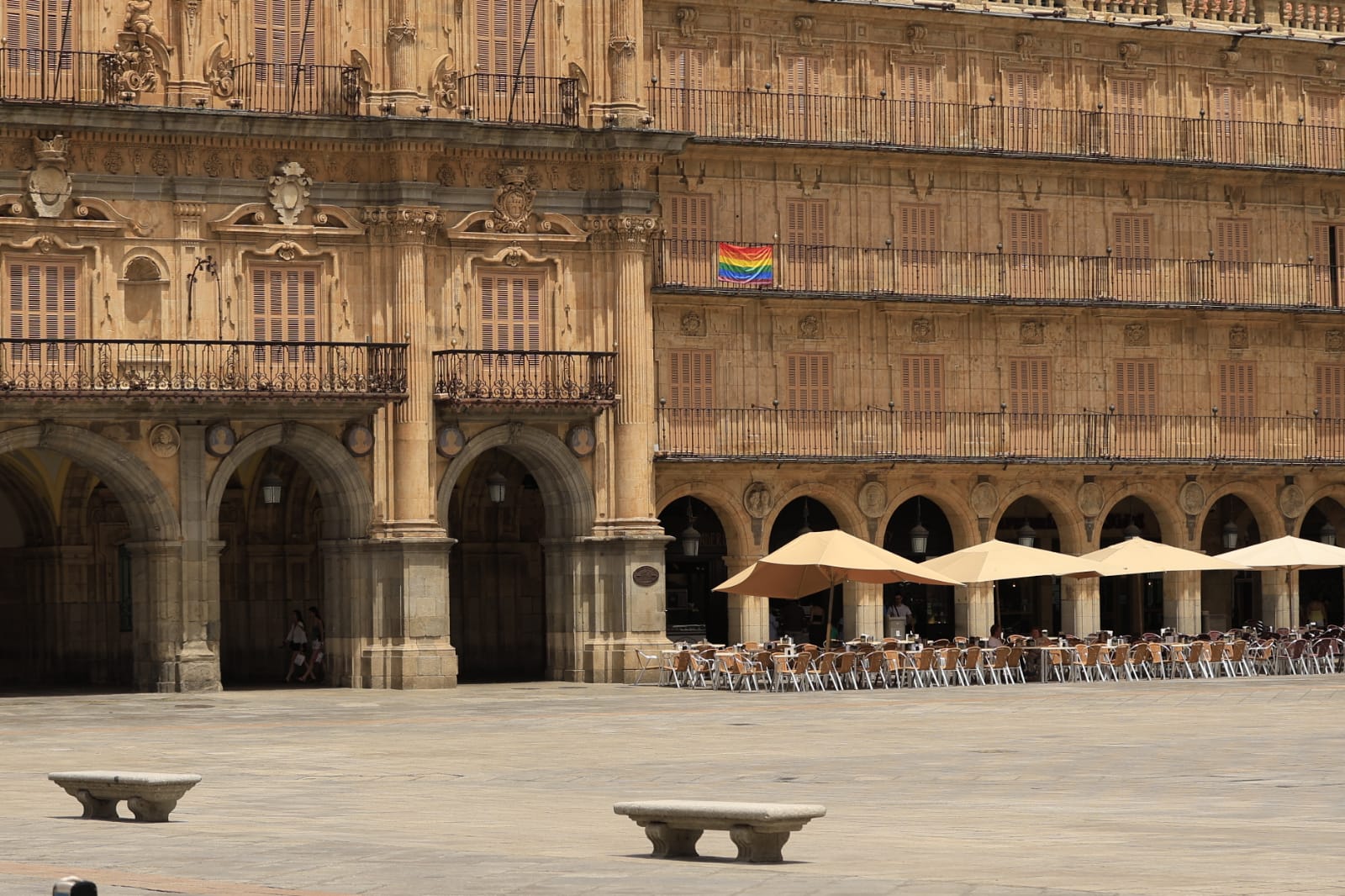 Las secuelas de la ola de calor en Salamanca, en imágenes