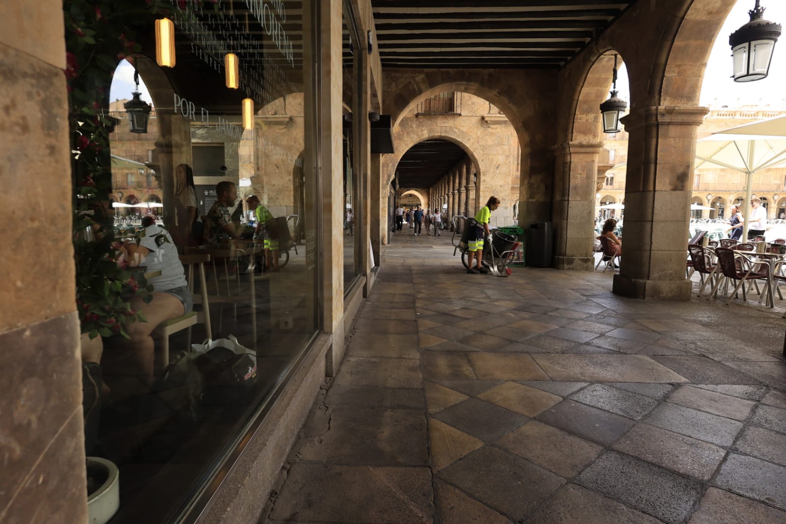 Las secuelas de la ola de calor en Salamanca, en imágenes