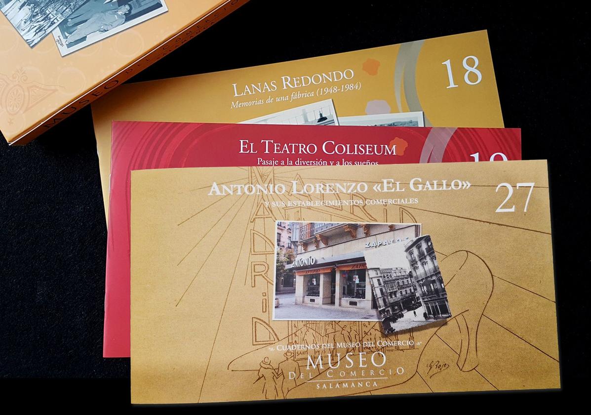 Algunos de los cuadernillos reeditados.