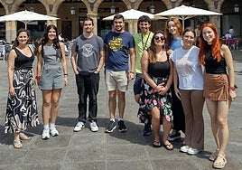 El grupo dirigido por Sandra Blanco.