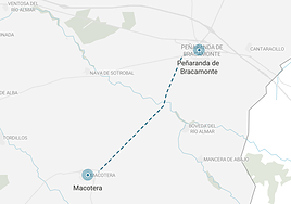 La importante carretera entre dos pueblos de Salamanca que estrenará asfalto y señales