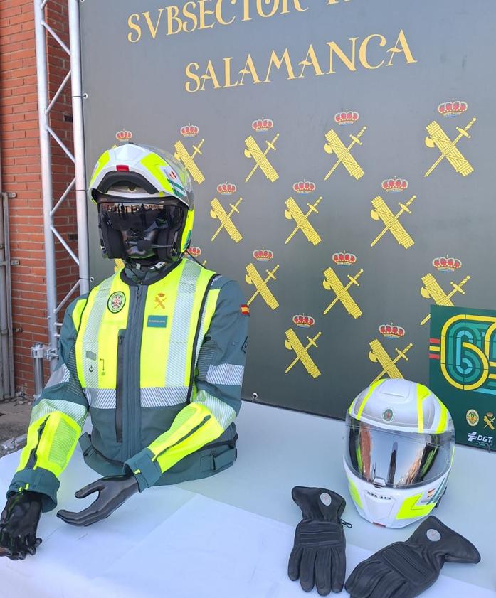 Imagem secundária 2 - Salamanca estreia motocicletas incógnitas e tecnologia de motocicletas para controles da Guarda Civil