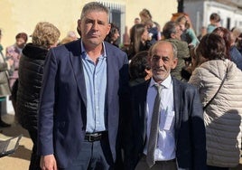 Aquilino de Dios, a la derecha, en una imagen de archivo.