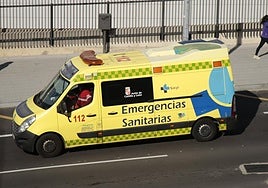 Imagen de archivo de una ambulancia