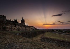 El cielo de Ciudad Rodrigo.
