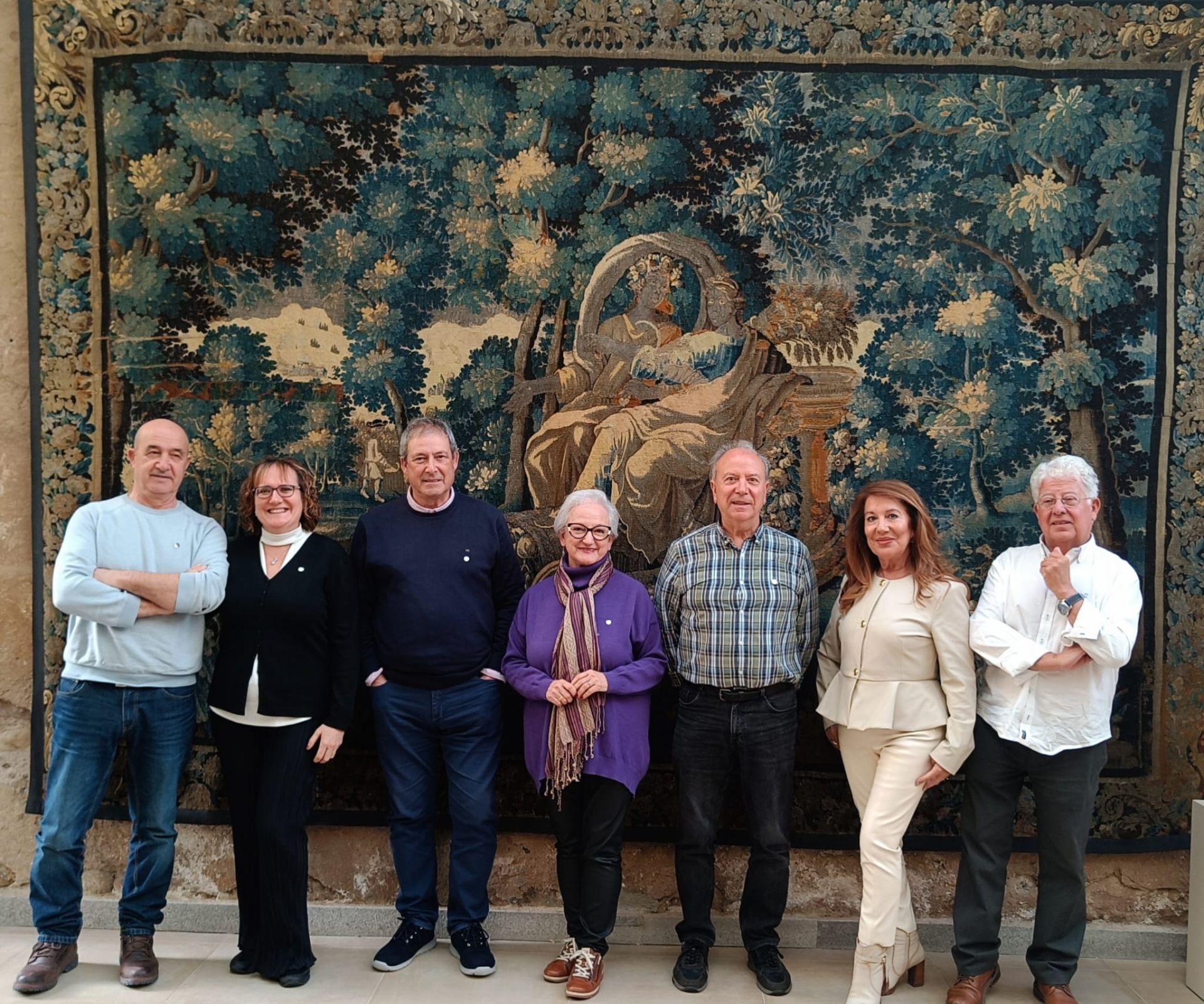 Miembros de la Asociación Poético Musical HOMERO.