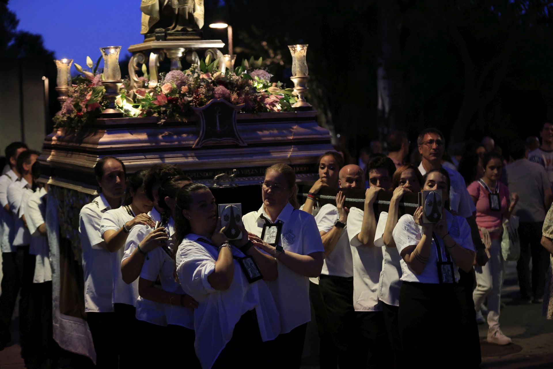 En imágenes, la procesión de la Virgen del Carmen en Salamanca