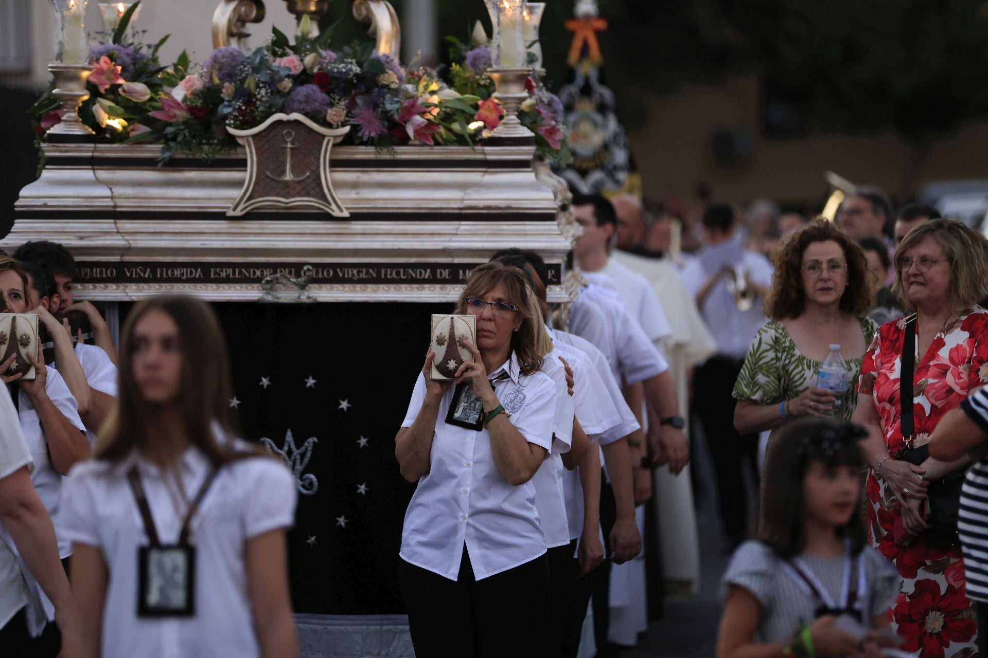 En imágenes, la procesión de la Virgen del Carmen en Salamanca