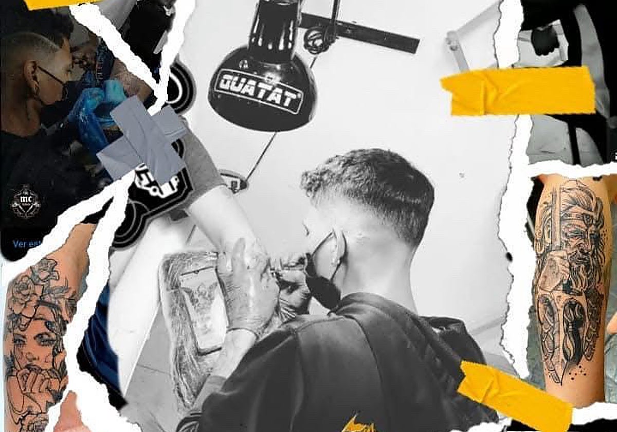 Joven tatuador de Salamanca