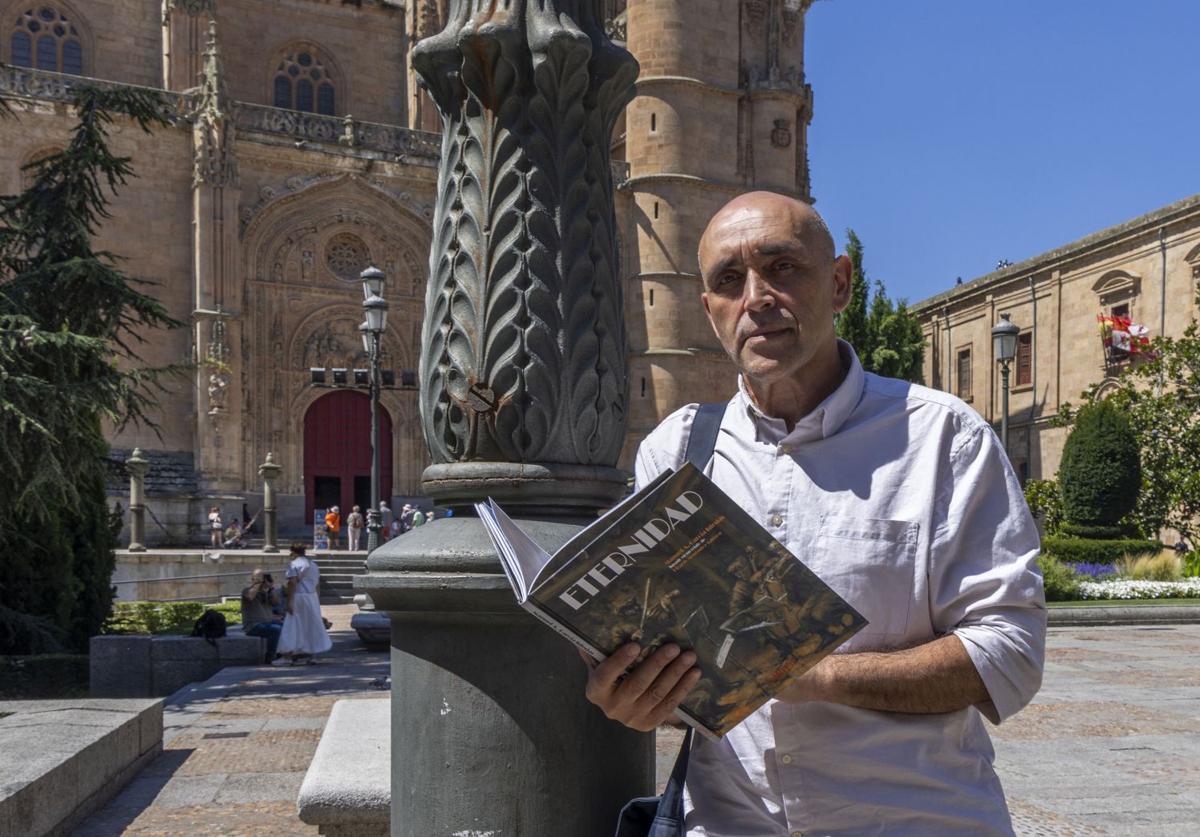 El artista salmantino Manuel A. García Iglesias.