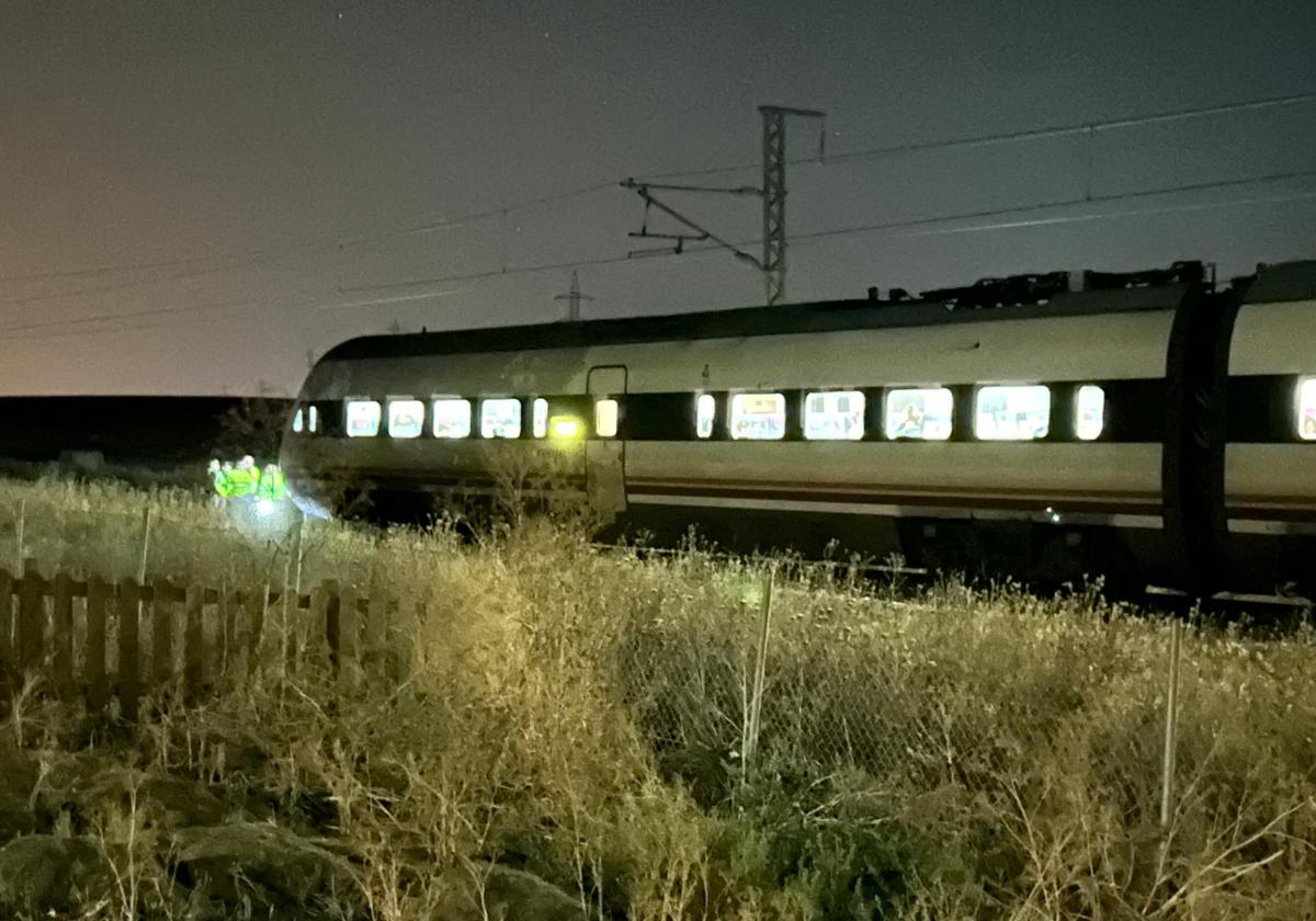 Mueren dos personas en Moriscos atropelladas por el tren Alvia Madrid-Salamanca