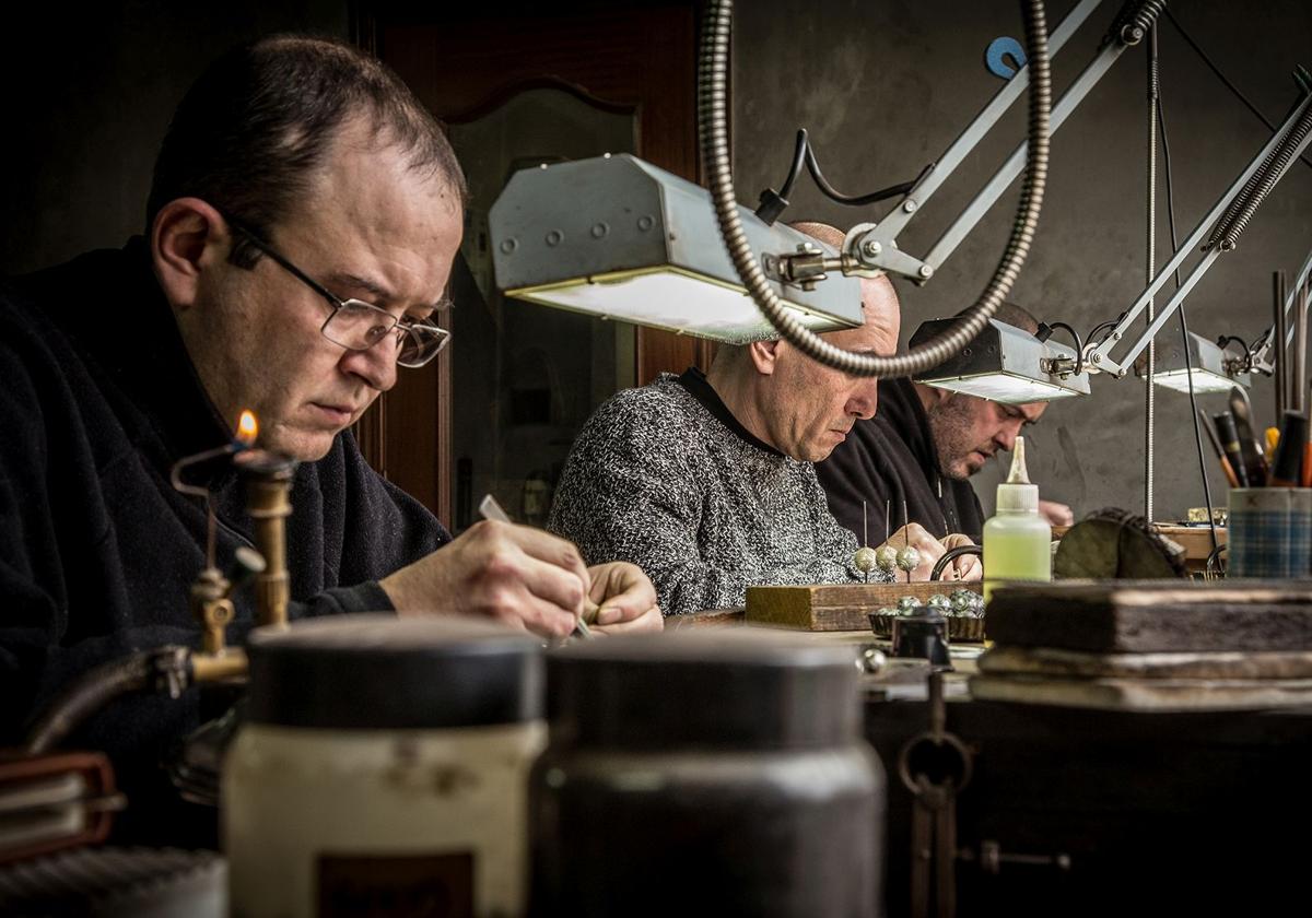 El taller de Luis Méndez Artesanos.