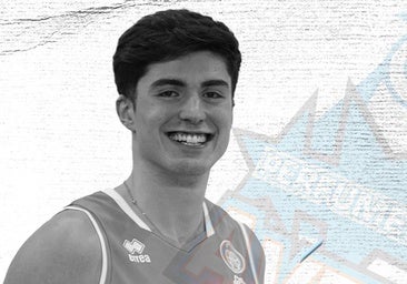 El jugador salmantino, Álvaro Ollero, una temporada más en el Avenida Xoborg