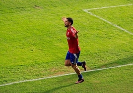 Imagen de Álex Pachón en el Bergantiños FC.