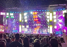 Actuación de Paris de Noia en Guijuelo en 2023