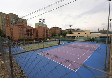 De jugar entre sombras a luz 'de Grand Slam': el cambio en las pistas de tenis de San José