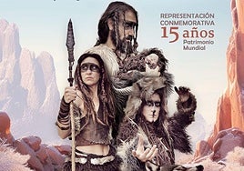 Cartel de la obra 'Atávicas'.