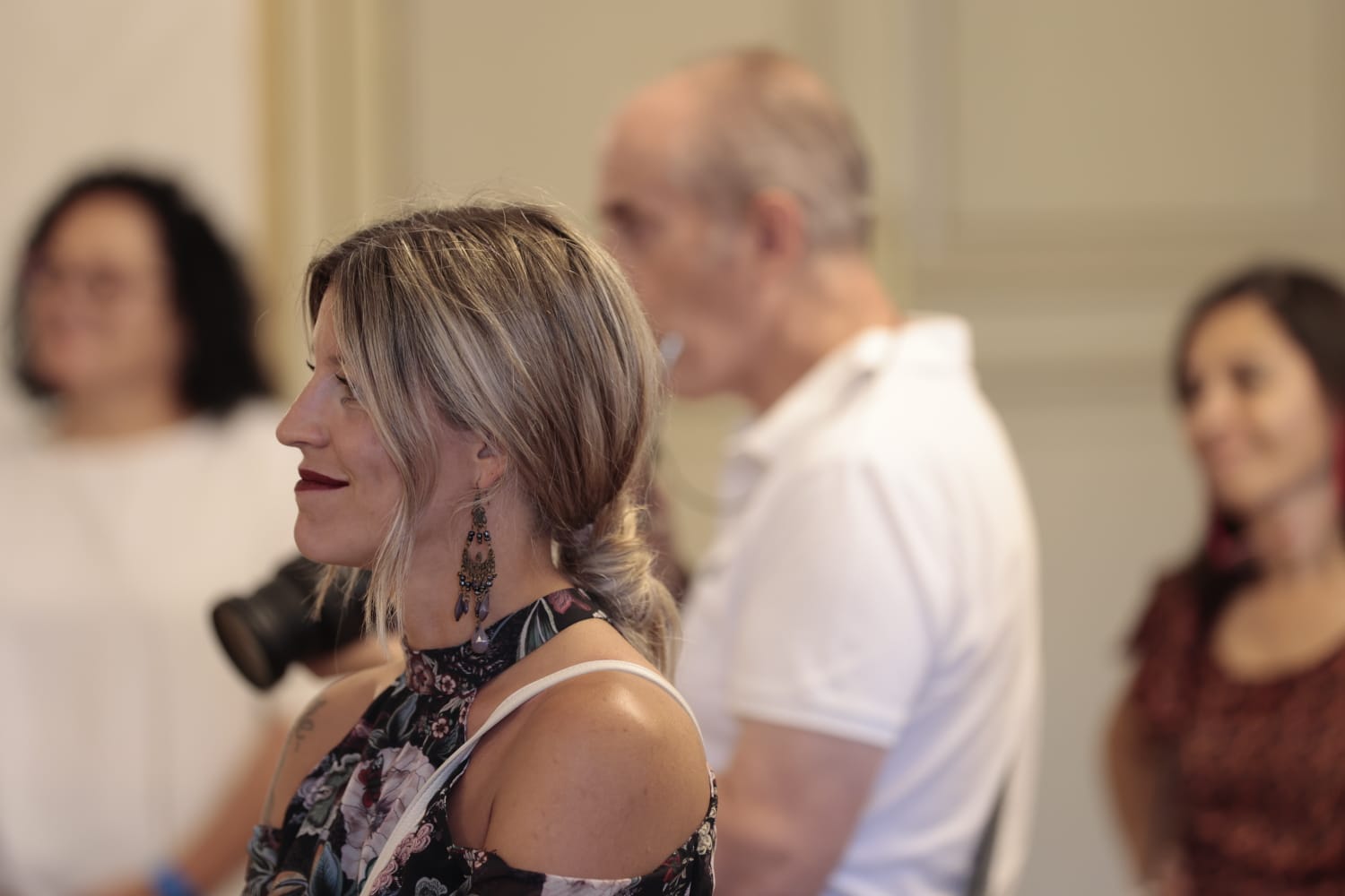 Los niños saharauis que pasarán el verano con familias salmantinas acuden al Ayuntamiento