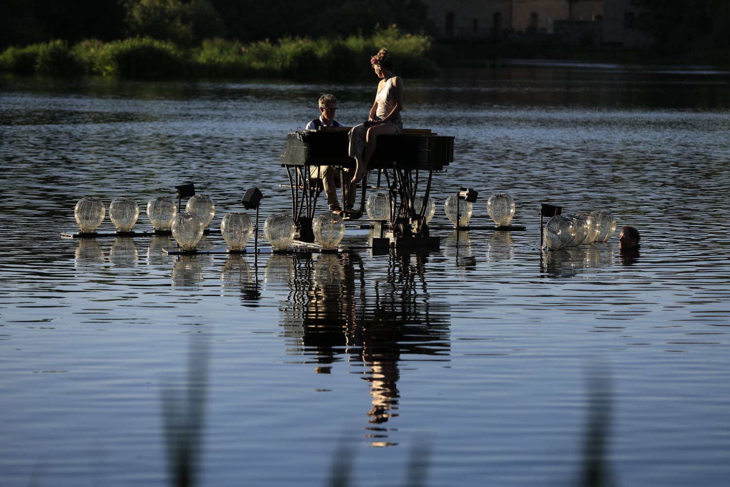 El río Tormes de Salamanca, convertido en un escenario único