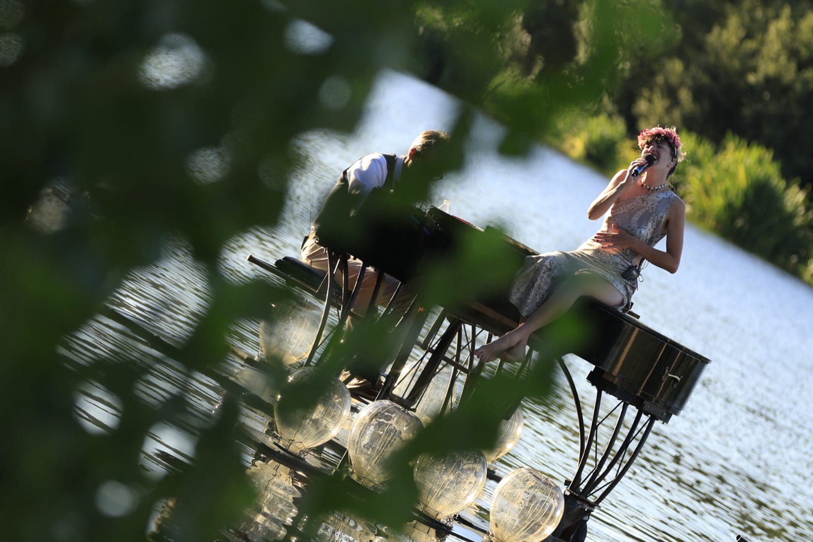 El río Tormes de Salamanca, convertido en un escenario único