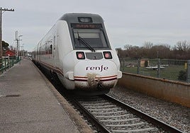 Imagen de archivo de un tren en Salamanca.