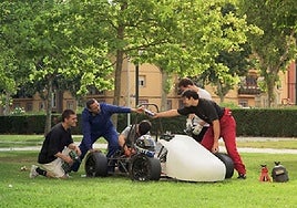 El monoplaza eléctrico diseñado por alumnos de la USAL.