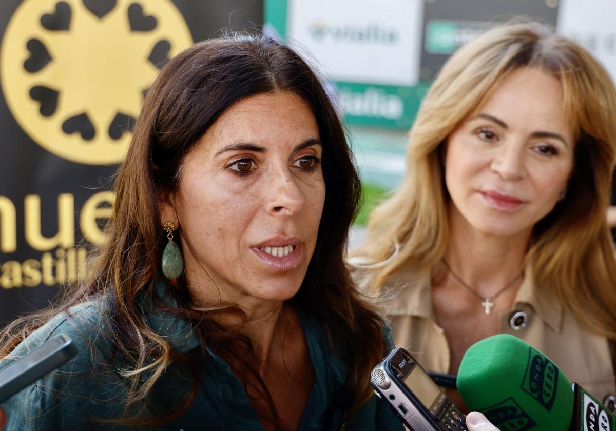 Chabela de la Torre, portavoz del nuevo proyecto político 'Nueve Castilla y León'.
