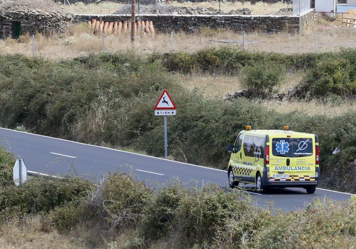 Imagen de archivo de una ambulancia.