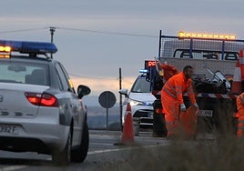 Imagen de archivo de un accidente en Salamanca.