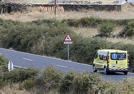 Imagen de archivo de una ambulancia.