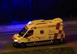 Imagen de archivo de una ambulancia