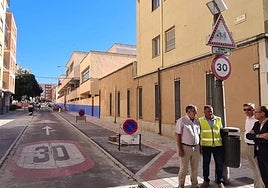 Una zona escolar de la capital salmantina.