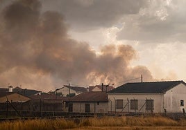 Incendio en Martín de Yeltes