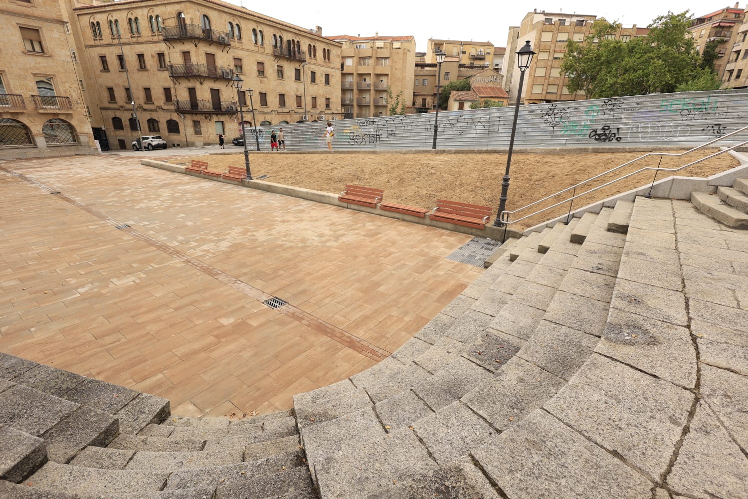 Las imágenes de la &#039;nueva&#039; plaza de San Román