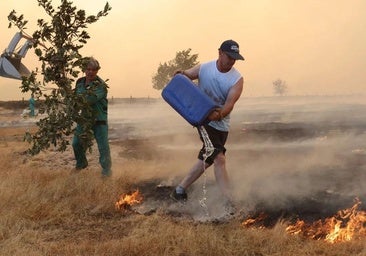 Salamanca mantiene dos incendios forestales en nivel 2 y otro en nivel 1