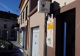 Administración de lotería de Ledesma en la que se ha vendido el primer premio de la Lotería Nacionald e este sábado 16 de agosto.