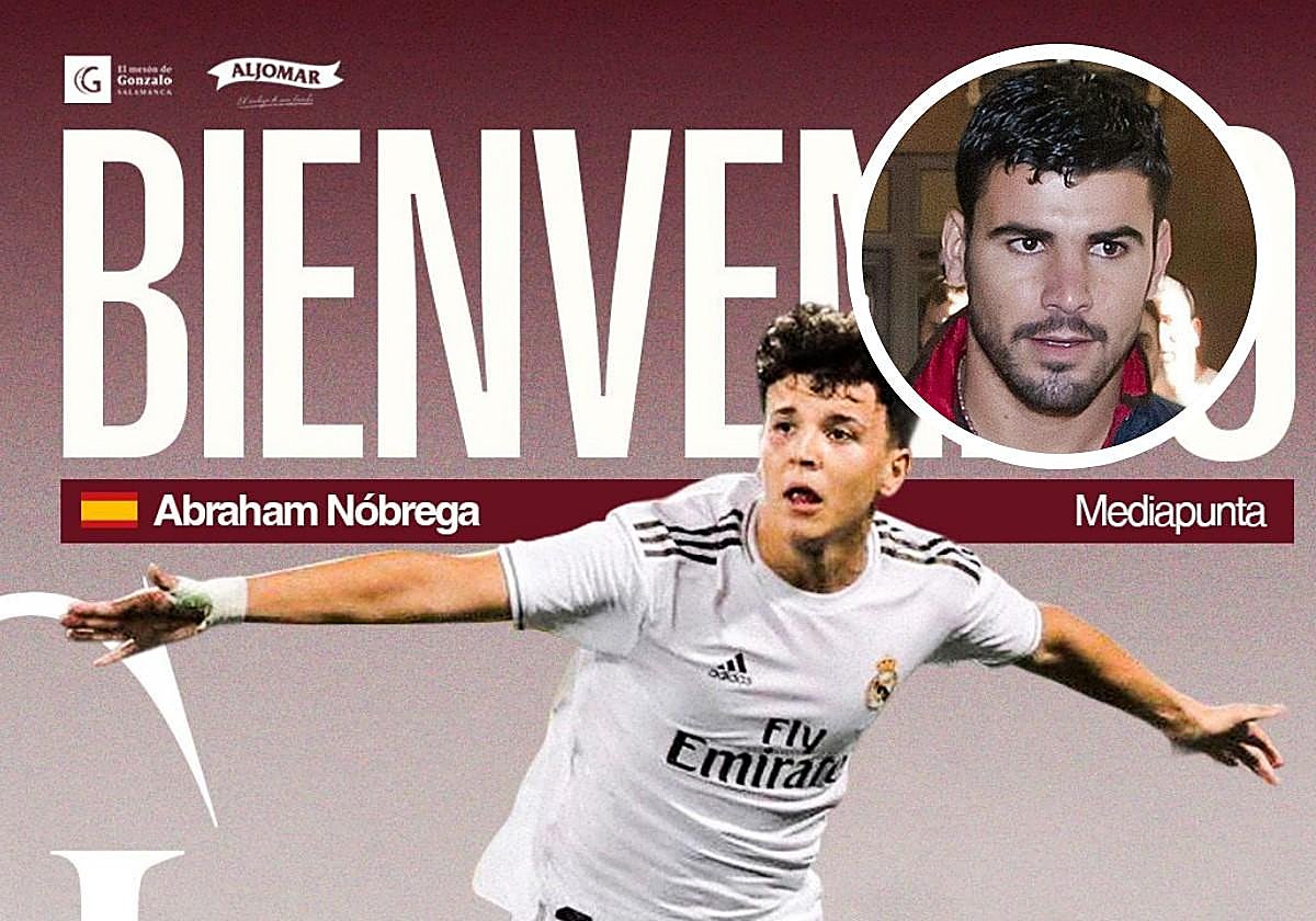 braham Nóbrega Marina y, a la derecha arriba, su padre Braulio.