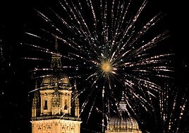 Fuegos artificiales de Salamanca