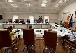 Reunión de trabajo del Gobierno de la Junta de Castilla y León