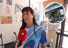 Yolanda Natal, propietaria de la Ortopedia Natal.