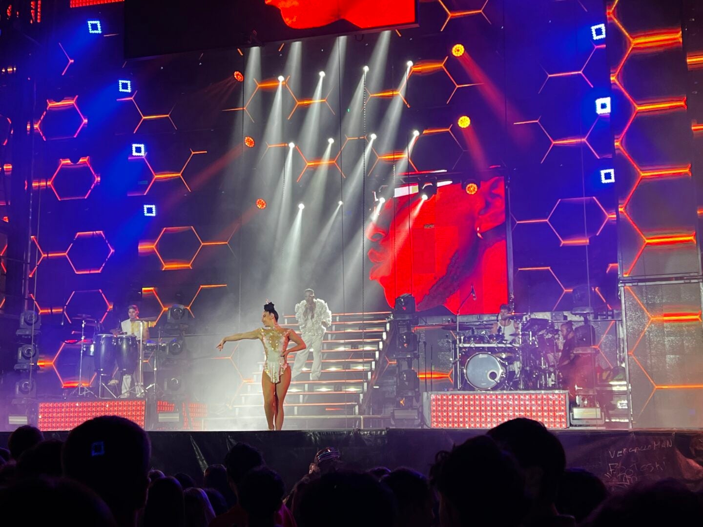 Así fue la actuación de la orquesta Paris de Noia en Guijuelo