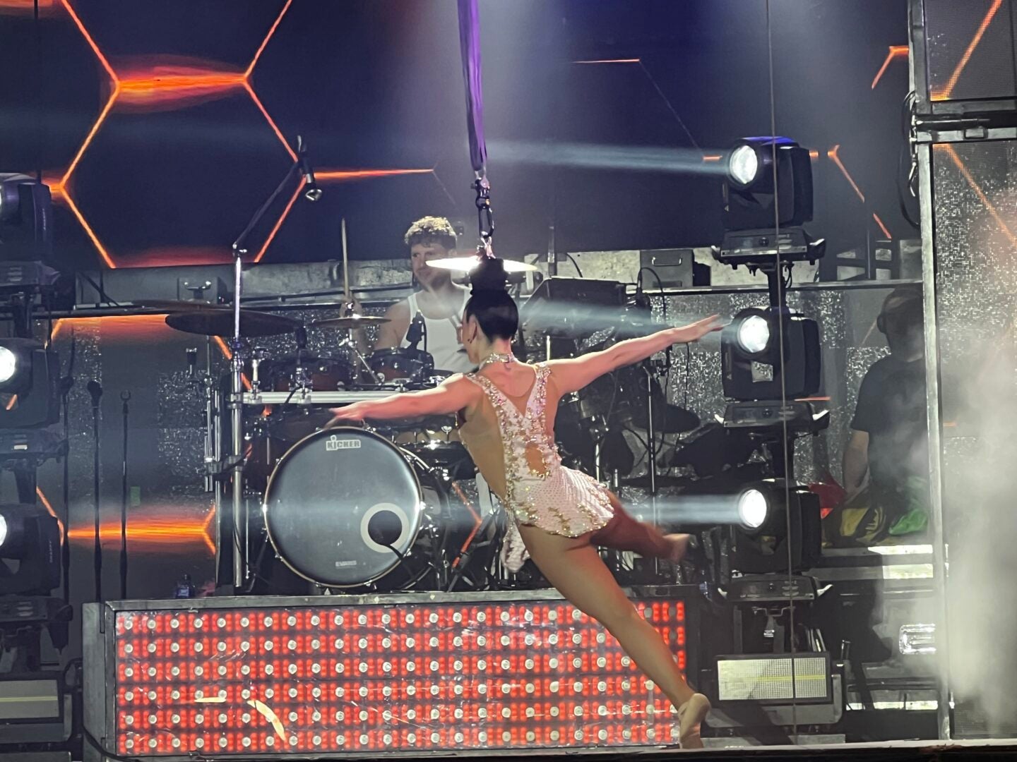 Así fue la actuación de la orquesta Paris de Noia en Guijuelo