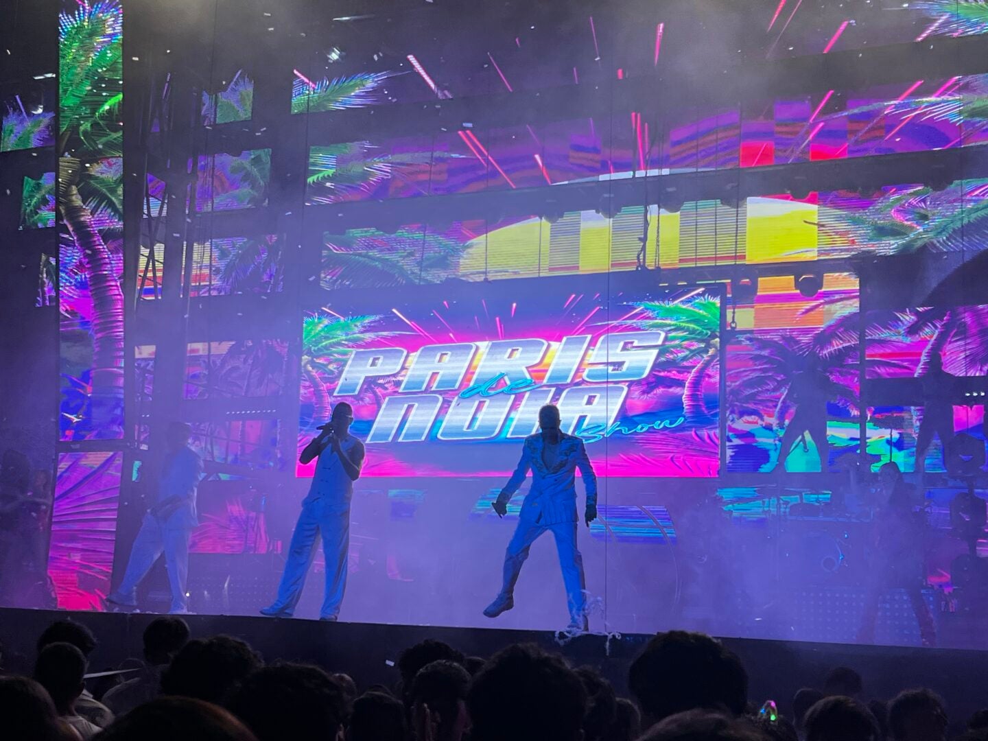 Así fue la actuación de la orquesta Paris de Noia en Guijuelo