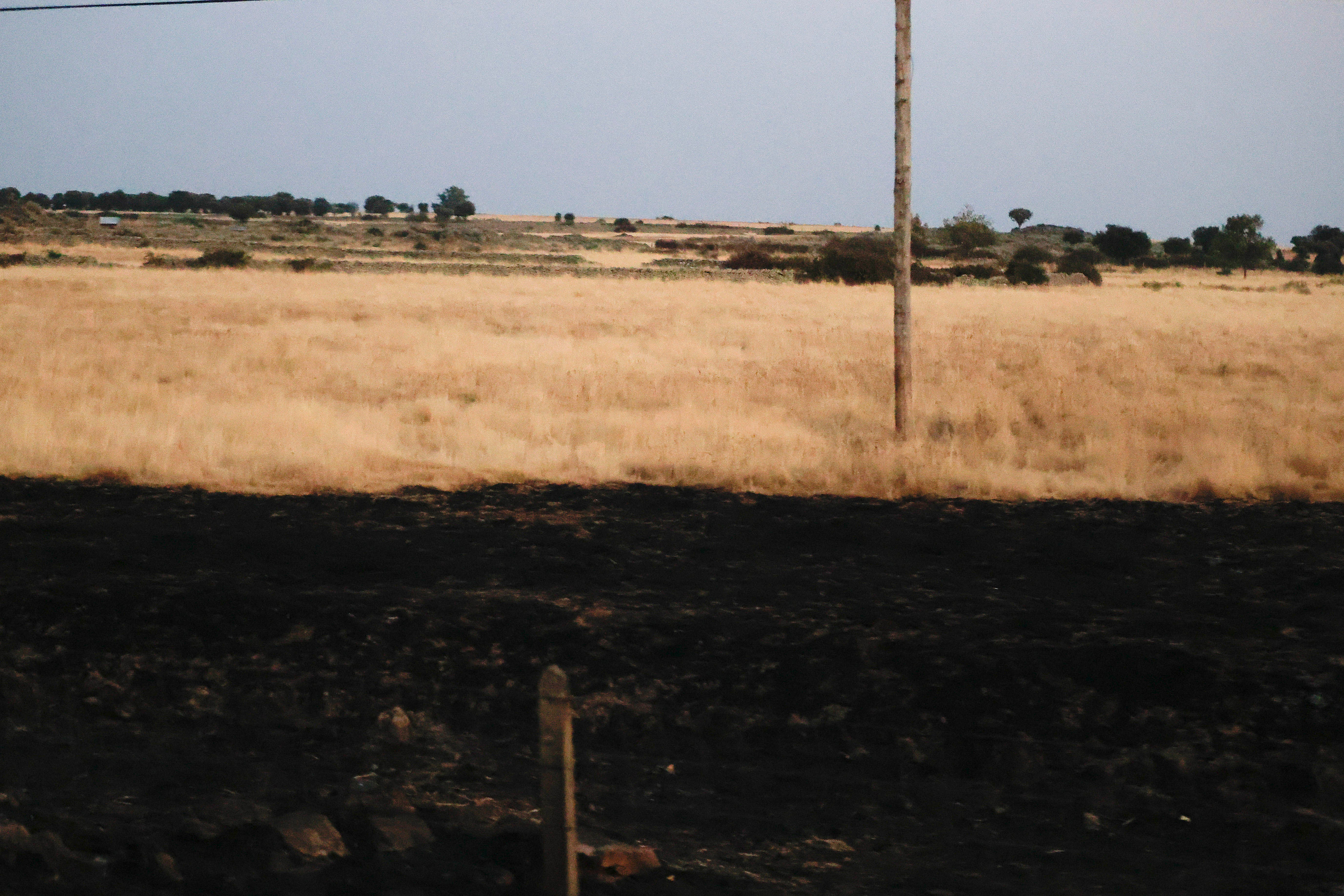En imágenes, el rastro negro del mayor incendio de la provincia de Salamanca