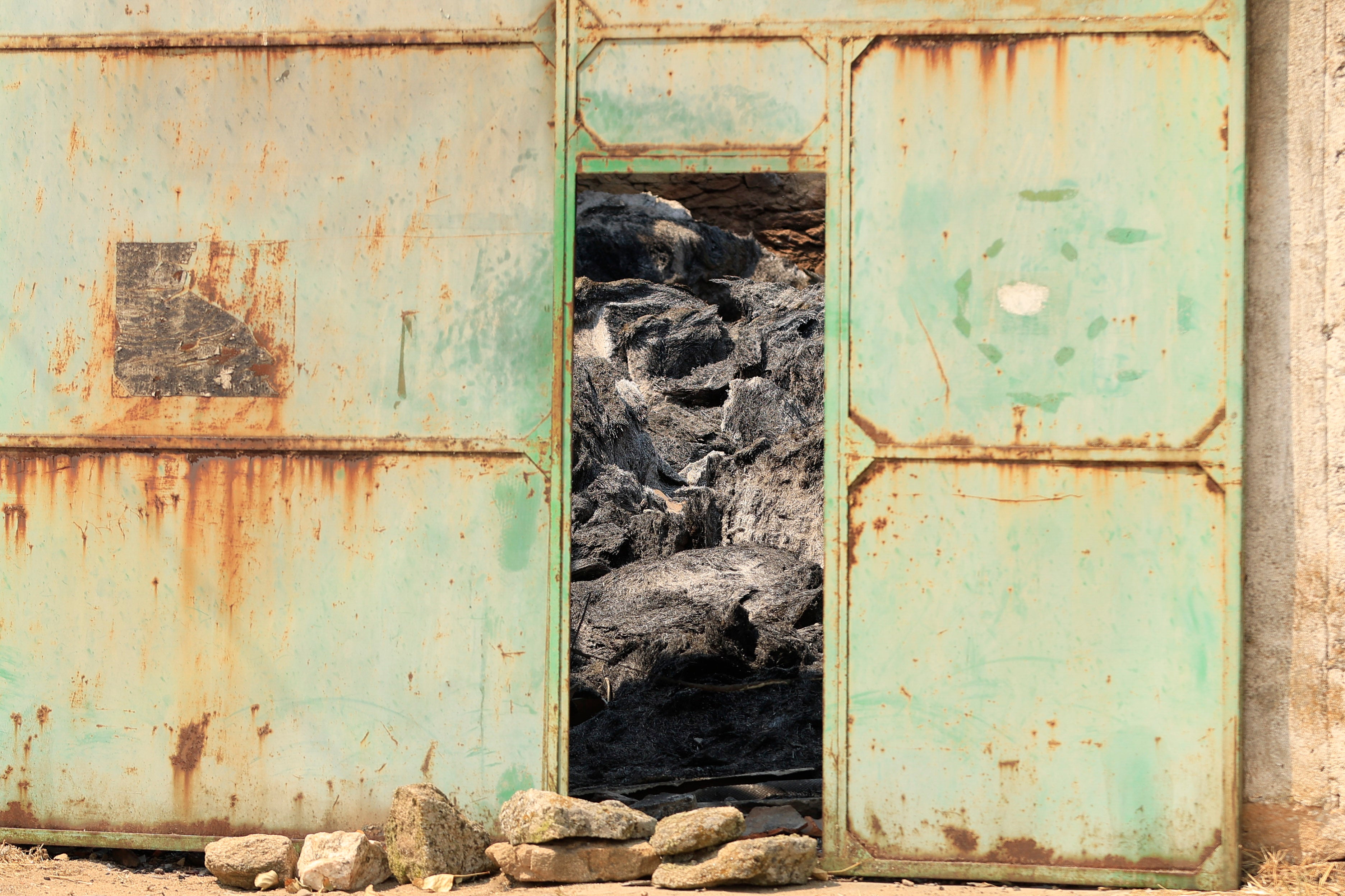 En imágenes, el rastro negro del mayor incendio de la provincia de Salamanca