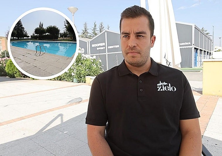 Fernando Díaz, regenta el Campo de Tiro.